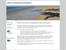 Tablet Screenshot of marlin-trust.com